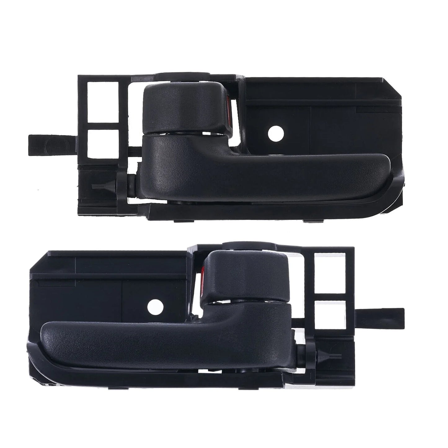 2 x Door Handle Inner Black for Toyota Corolla (2001–2007)