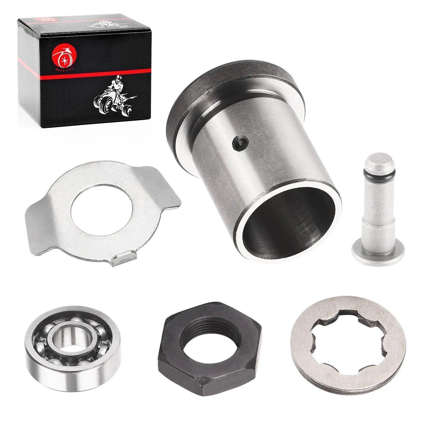 Front Sprocket Lock Nut Washer Kit for Yamaha MOTO-4