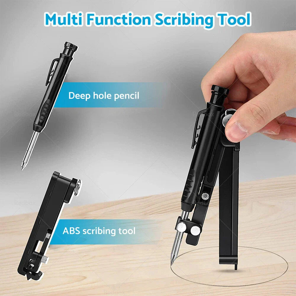 6pcs Multi-function Scribing Tool for Precise Woodworking