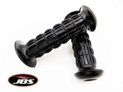 Black Hand Grip Set for Kawasaki S3 400 (1973-1975) - Left & Right Pair