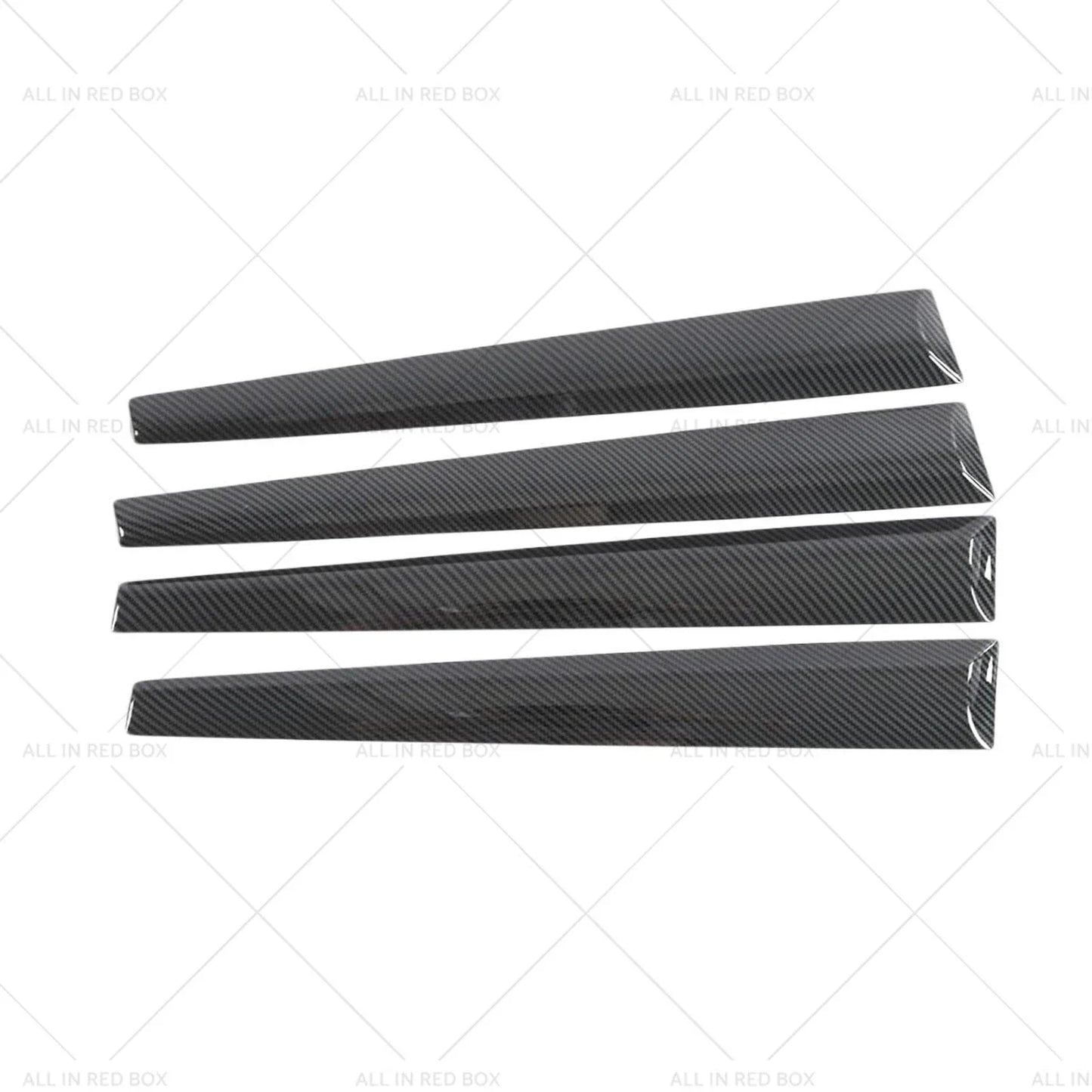 4 x Carbon ABS Interior Door Panel Cover Trim for Toyota Hilux (2015-2021)