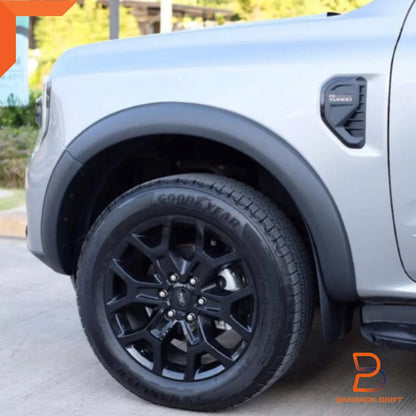 4" Matte Black Fender Flare Arch for Ford Everest UB U704 (2022-2024)