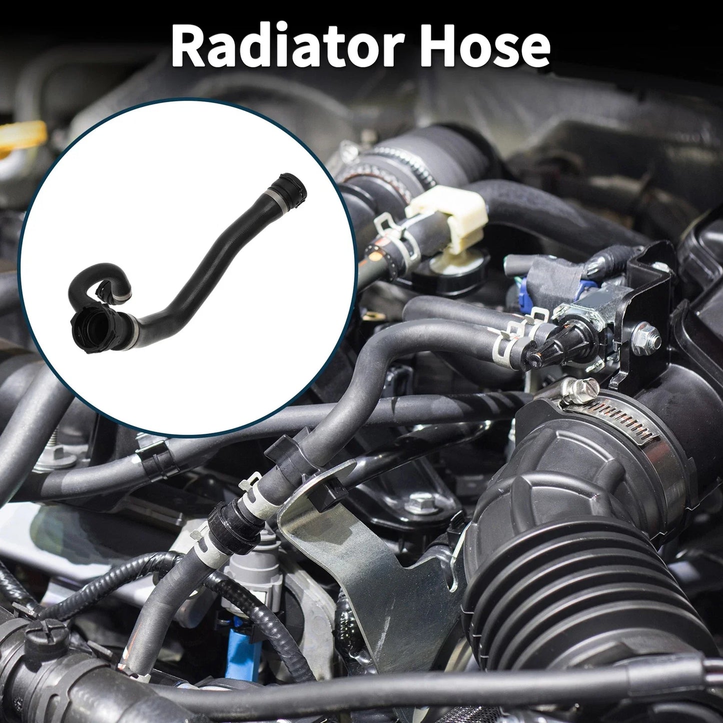 Radiator Hose for BMW 5 Series (E60) Coolant Pipe (2001-2010)