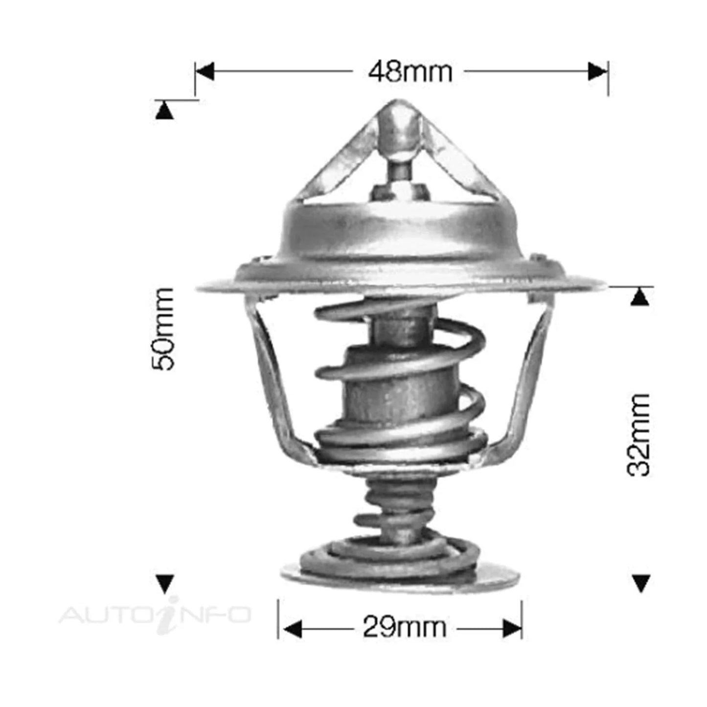 Thermostat Dayco for Toyota Corolla AE86 AE93 1.6L 4A-GE (1983–1992)