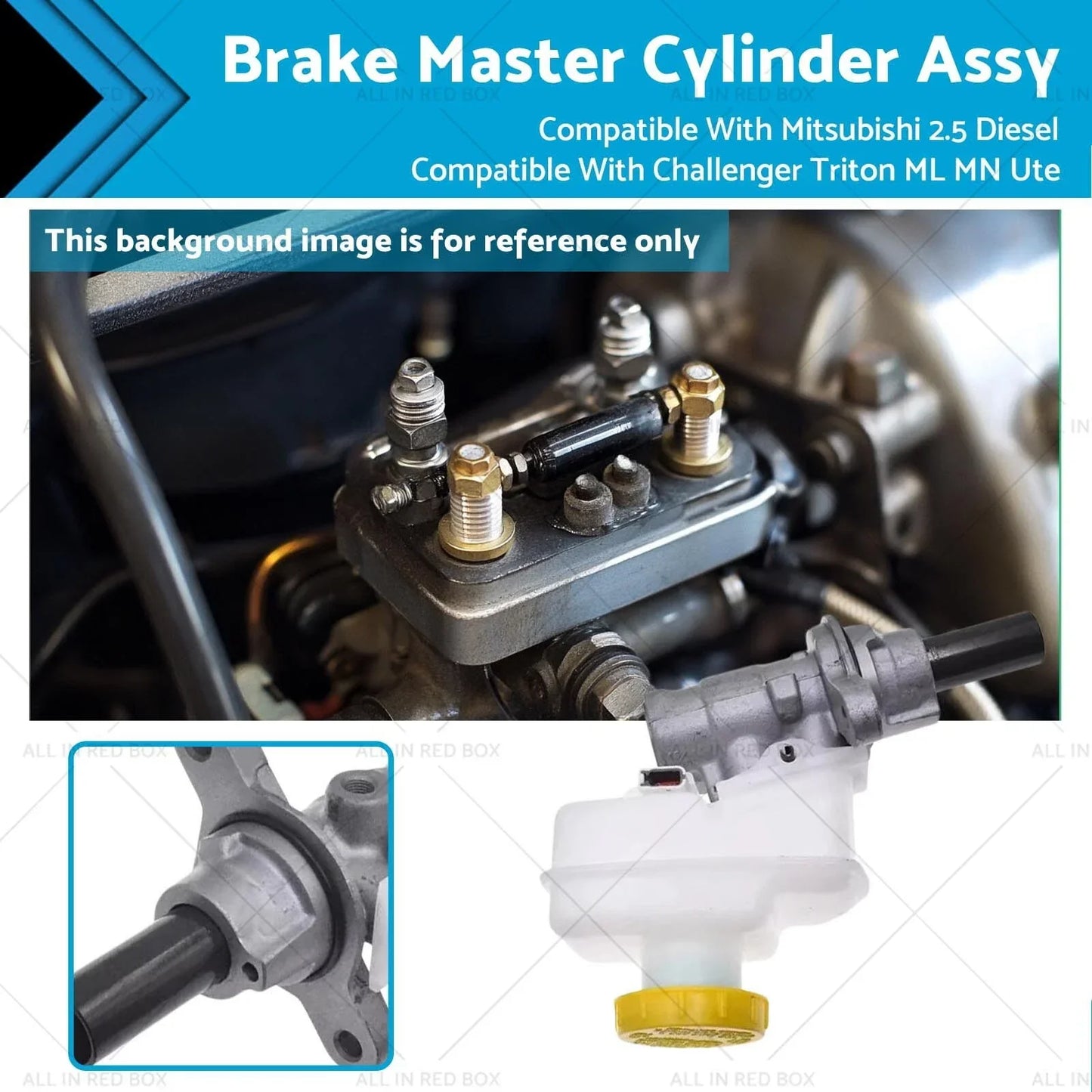 Brake Master Cylinder for Mitsubishi 2.5 Diesel Challenger Triton (2009-2015)