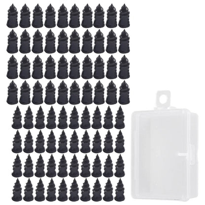 Reliable Rubber Tire Screws 80PCS Capsule Packaging for Long lasting Repairs