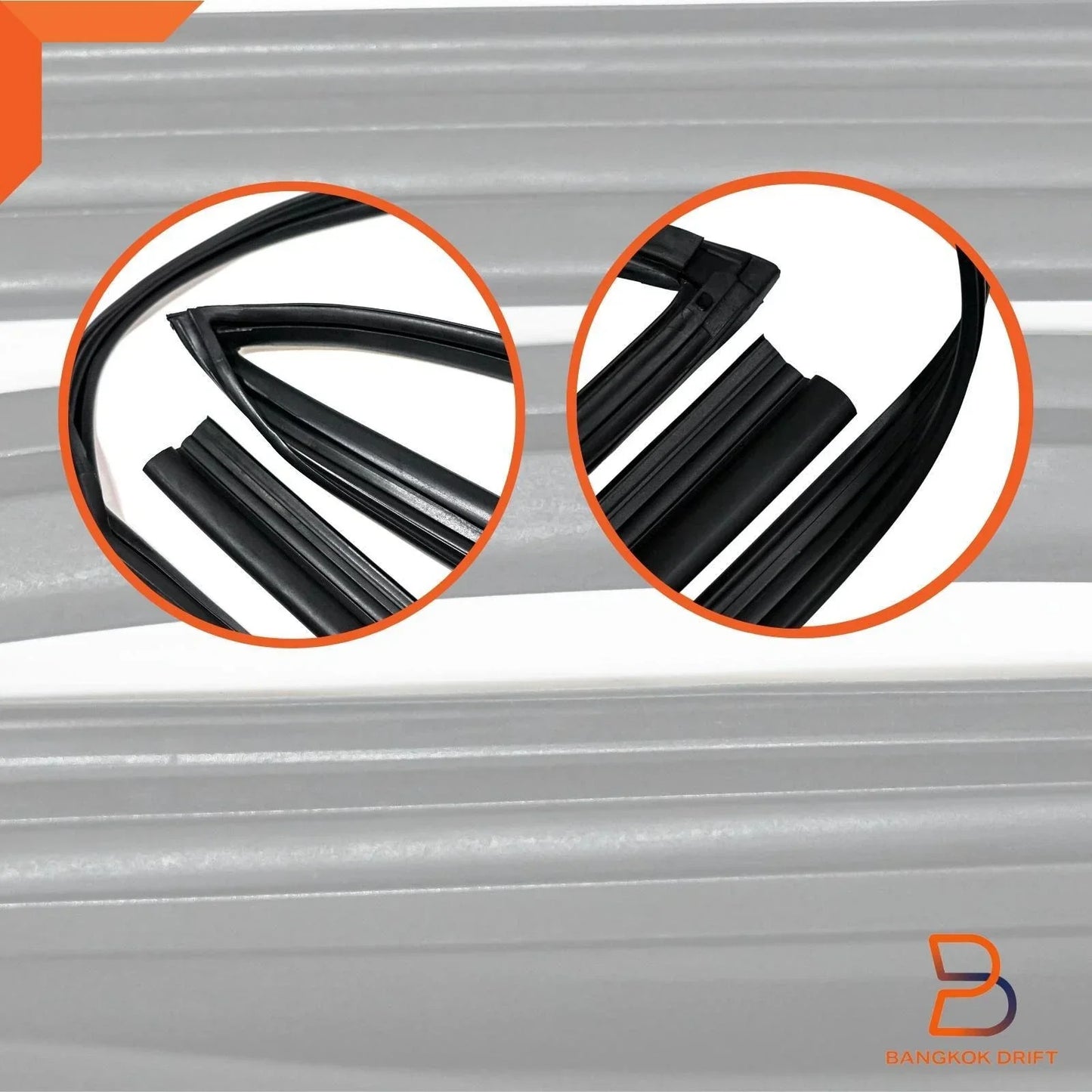 Front Door Glass Run Channel for Honda Civic (1991-1995)