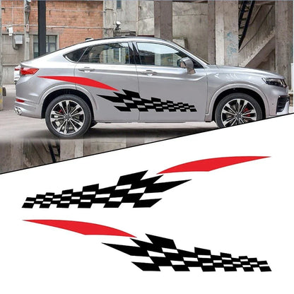 Eye Catching Racing Side Stripes Decal Vinyl Stickers for Cars and Trucks