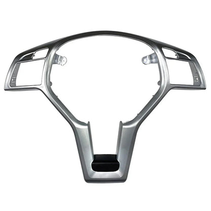 Custom Fit Silver Steering Wheel Trim for Benz CLA Class W117 (2012–2014)