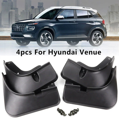 4Pcs Mud Guards for Hyundai Venue (2019–2023)