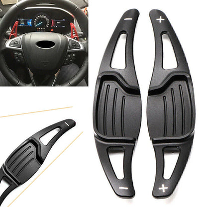Steering Wheel Shift Paddle Shifter Extension Black for Ford Mondeo, Taurus, Edge (2007-2023)