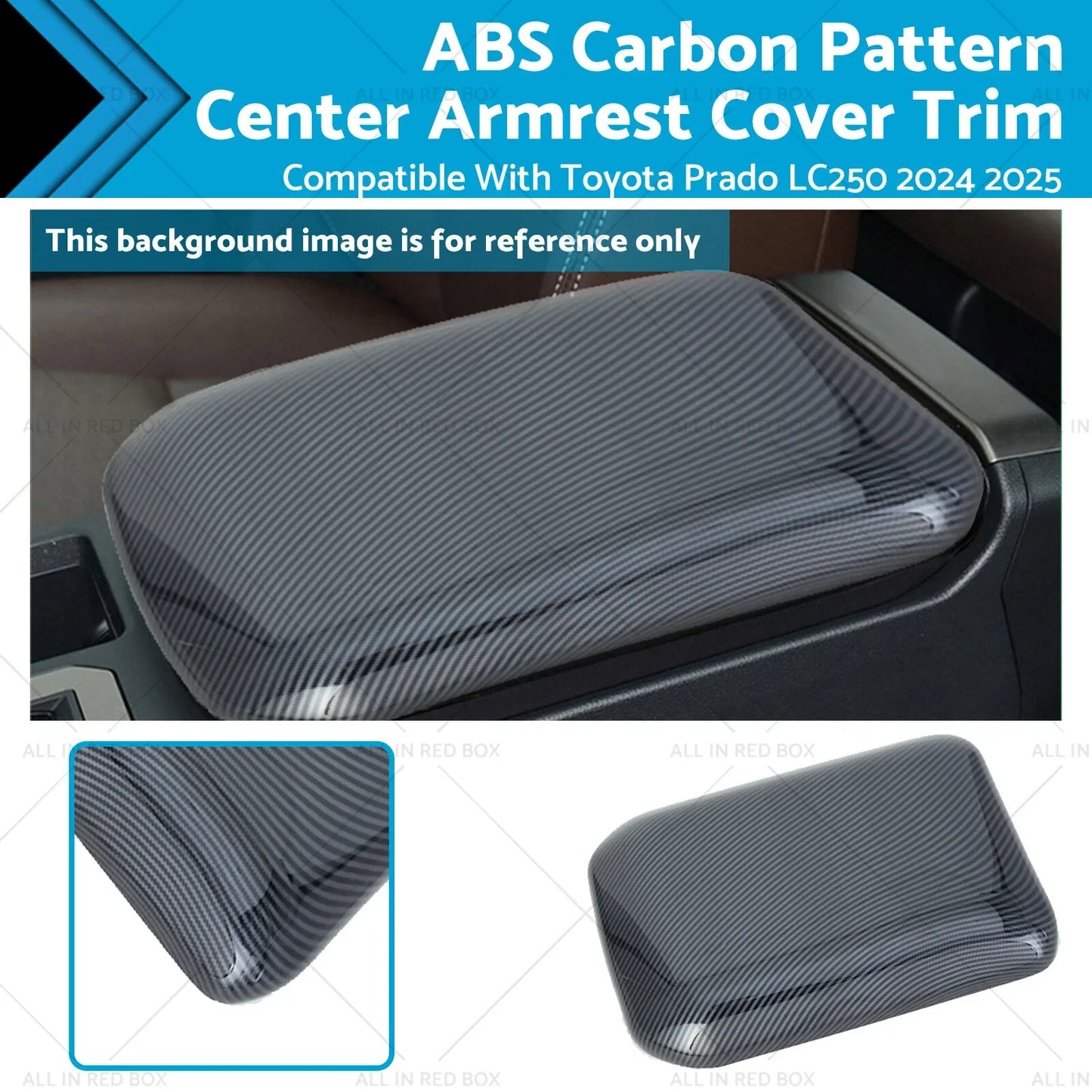 ABS Carbon Pattern Cover Trim for Toyota Prado LC250 (2025)