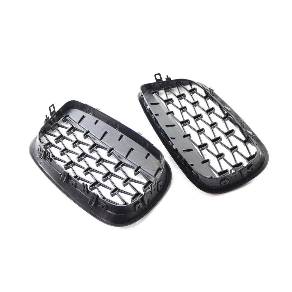 Diamond Grille Front Bumper Kidney for BMW X5 E70, X6 E71 (2007-2013)