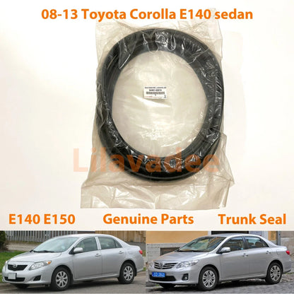 Genuine Trunk Lid Weatherstrip Rubber Seal for Toyota Corolla E140 E150 (2007-2013)