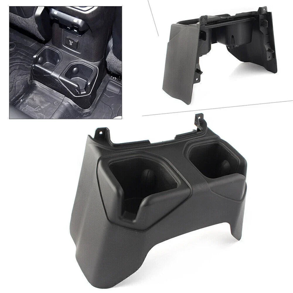 Black Console Cup Holder for 2018-2019 Jeep Wrangler JL (2018-2019)