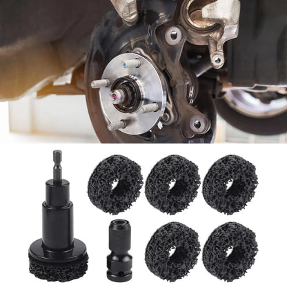 8pcs Rust Removal Tools for Brake Discs and Hub Shafts