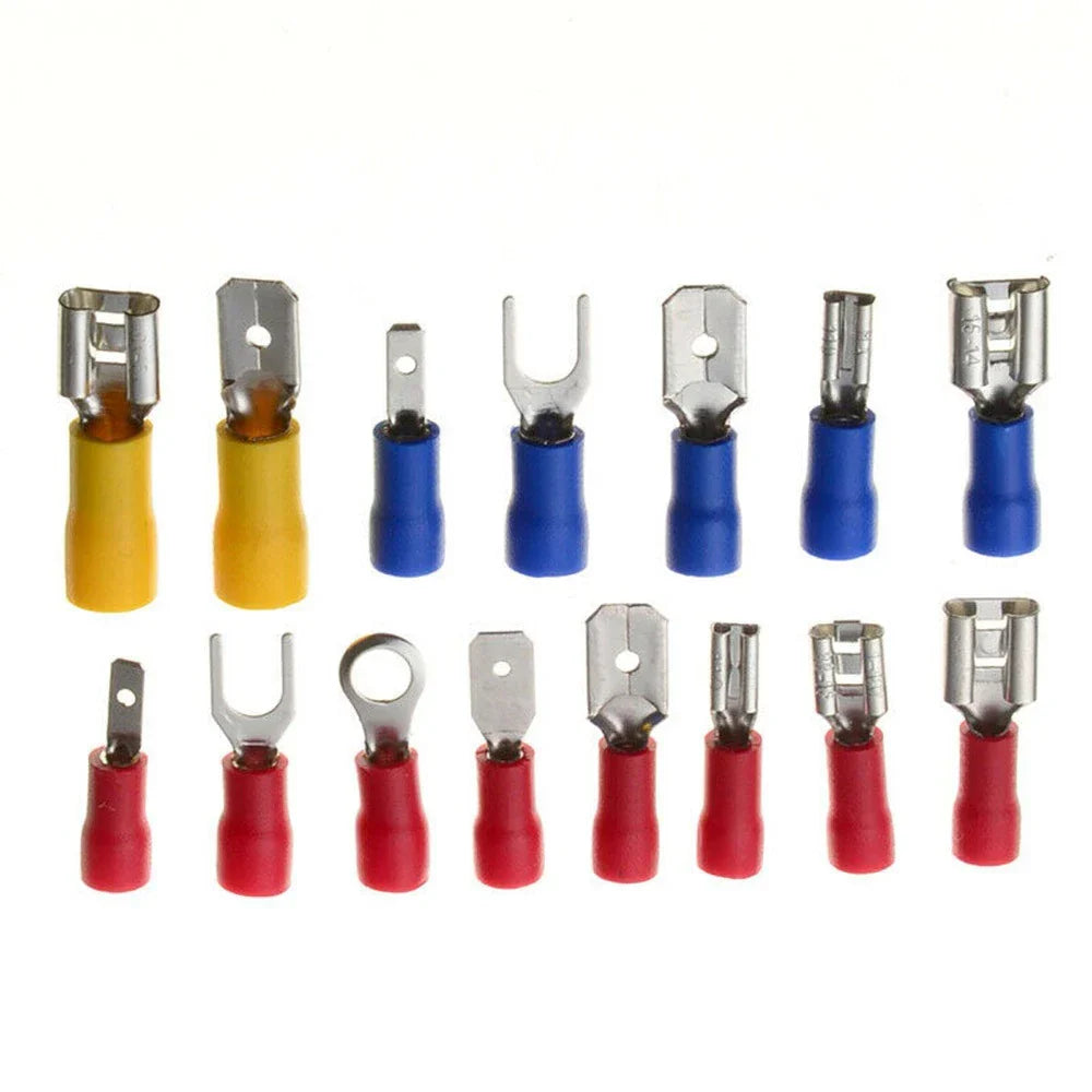 Assorted Crimp Terminals Copper PVC Tinplate Electrical