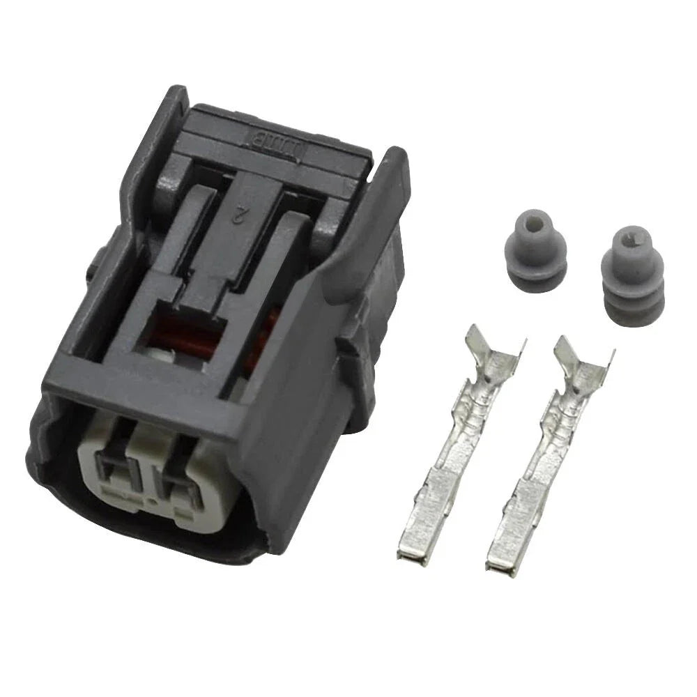 2 x Pins Wire Connector Plug for Light Starter Intake Pressure Sensor