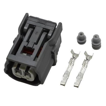 2 x Pins Wire Connector Plug for Light Starter Intake Pressure Sensor