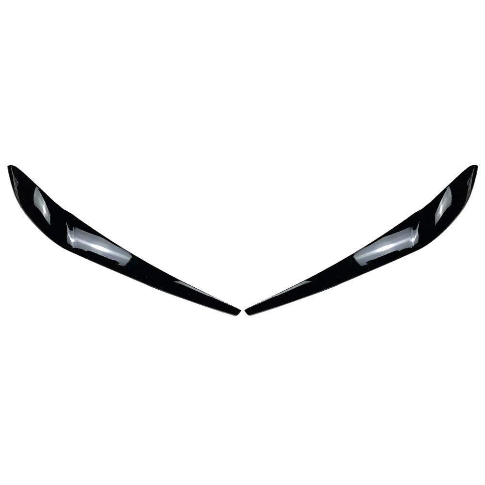 Front Headlight Eyebrow Eyelid Covers for BMW X3 F25, X4 F26 (2014-2017)