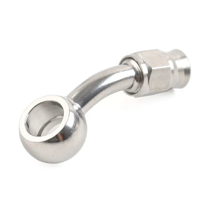 10.2mm 3/8" Eye Banjo Hose Ends AN-3 45�� Brake for Motorcycle