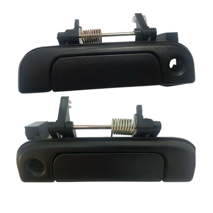 2pc Front Left & Right Outer Door Handle Black for Toyota Hiace RZH (1989–2005)