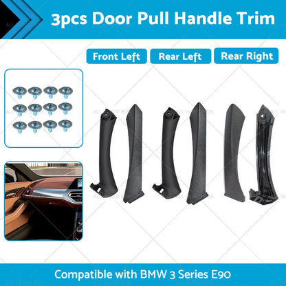 Inner Door Panel Handle Pull Trim Cover for BMW E90 3 Series (2007-2013)