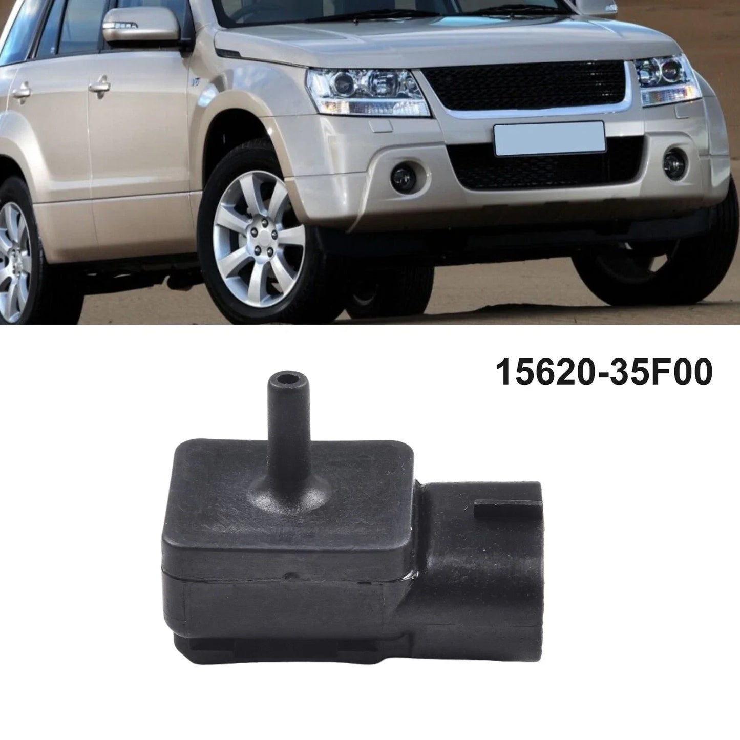 Supply Pressure Sensor Black for Suzuki