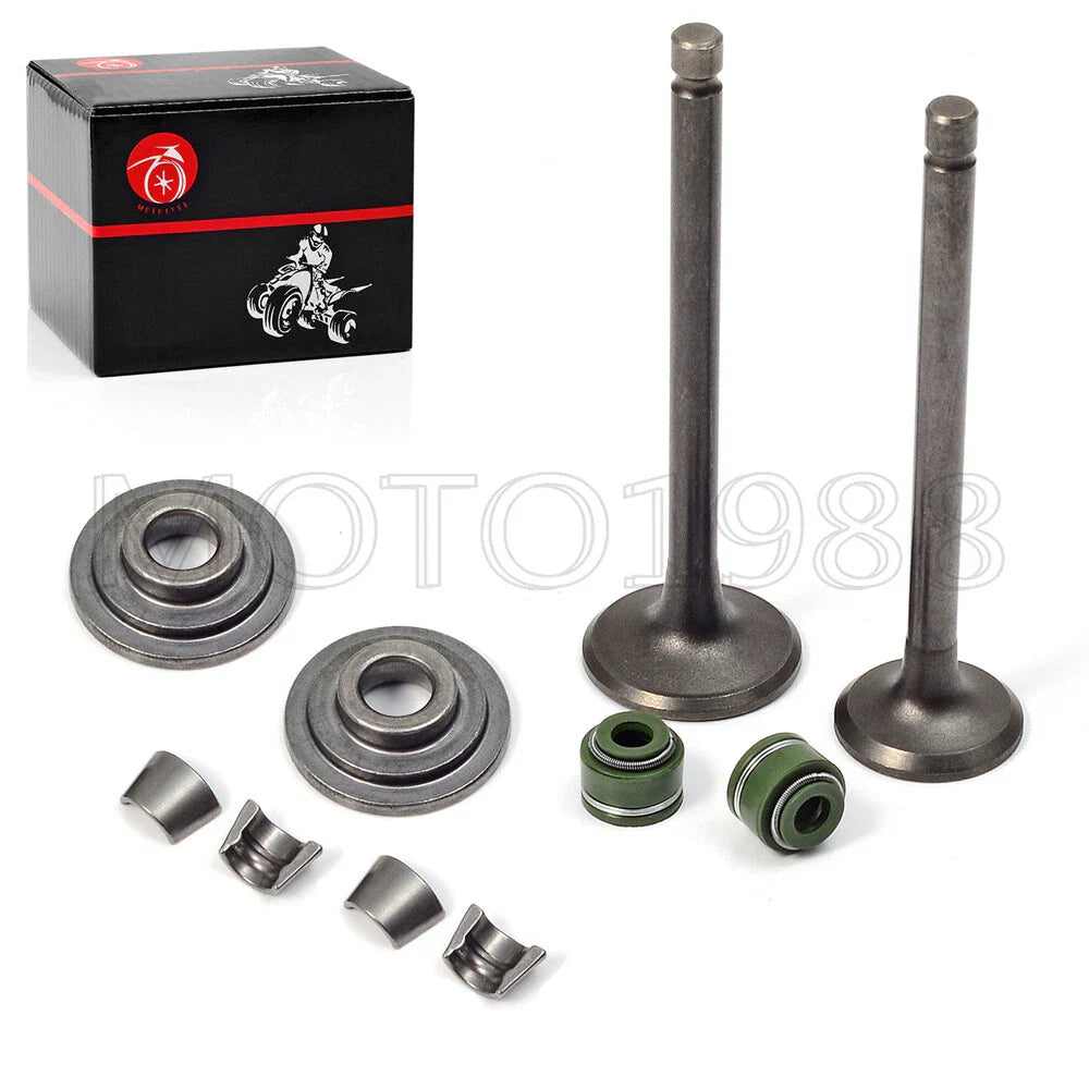 Engine Intake Exhaust Valves w/ Seal for Honda CRF80F
