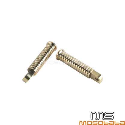 Brass Foot Pegs for Harley Sportster XL 883 (1997-2019)