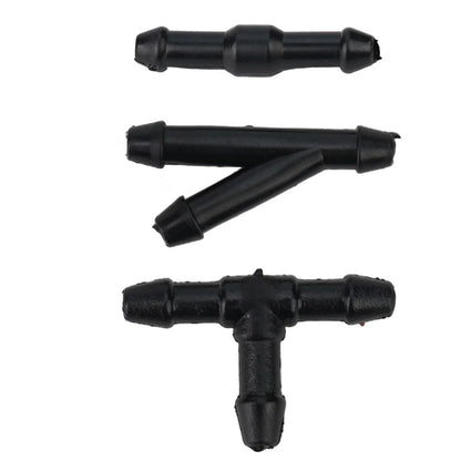 36pcs Windshield Washer Hose Connectors Water Tube TYI Type Splitter Fittings