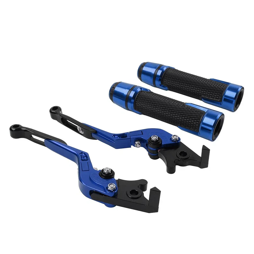 Folding Extendable Brake Clutch Levers & Handlebar Grips for Aprilia Tuono V4 (2011-2023)