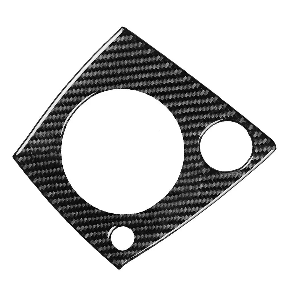 Black Carbon Fiber Gear Shift Panel Cover Trim for Alfa Romeo 159 (2006-2011)