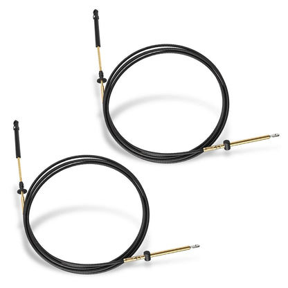 2 x Pcs Throttle Shift Remote Cable for Johnson Evinrude OMC BRP (1979–1994)