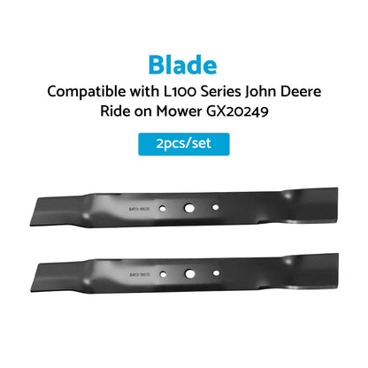 42" Cut Blades for John Deere L100 Series Mower (2001-2007)