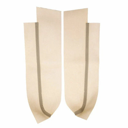 Door Armrest Cover Front Panels Beige 1 pair for Car