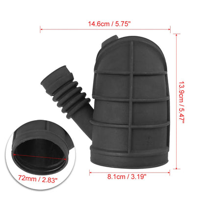 Fuel Air Intake Hose Rubber Black for BMW 330CI (2001-2006)