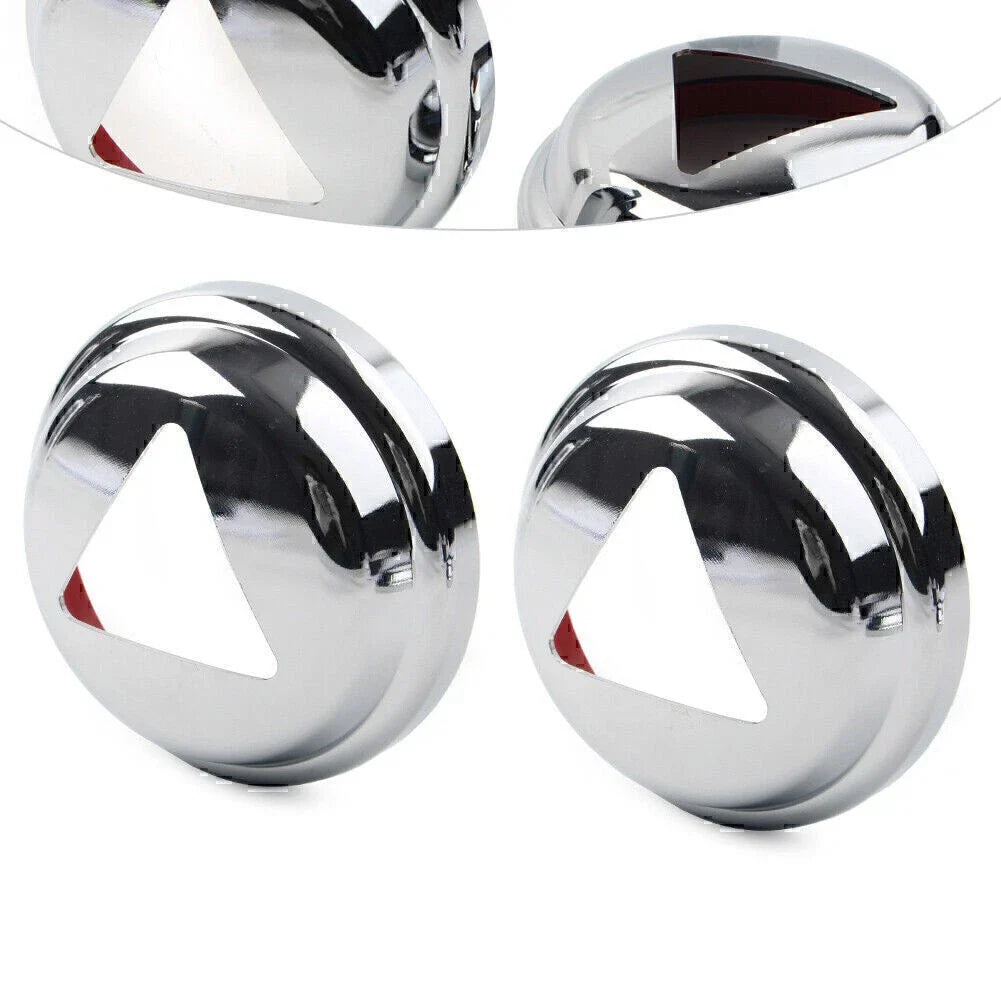 Chrome Turn Signal Light Protection Covers for Scrambler 1200 (2019-2023)