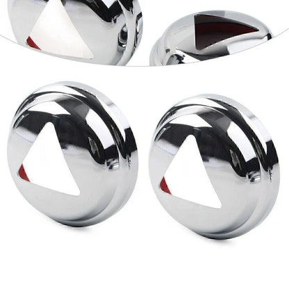 Chrome Turn Signal Light Protection Covers for Scrambler 1200 (2019-2023)