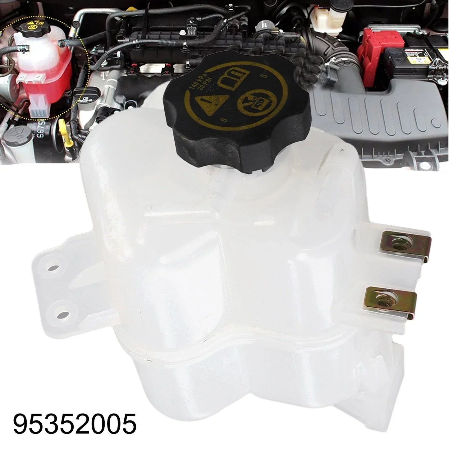 Radiator Bottle for Chevy Spark (2013–2016)