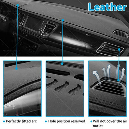 Non-Slip Microfiber Leather Dashboard Cover for Isuzu MU-X 2022-2023