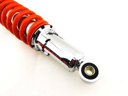 365mm JBS Orange/Chrome Shock Absorbers for Honda XL350K
