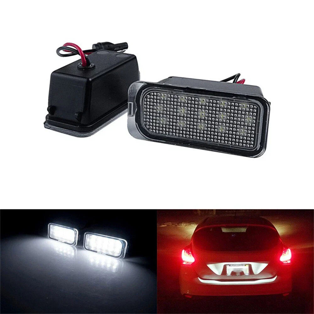 LED License Plate Lights for Ford Transit Courier, Tourneo, Focus, S-Max