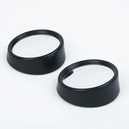 Blind Spot Mirror 5.5x2cm Wide Angle Rotation Adjustable Rear View