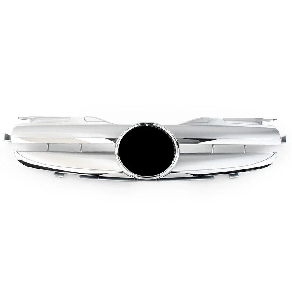 Front Upper Grill Silver for Mercedes Benz SLK Class (1998-2004)