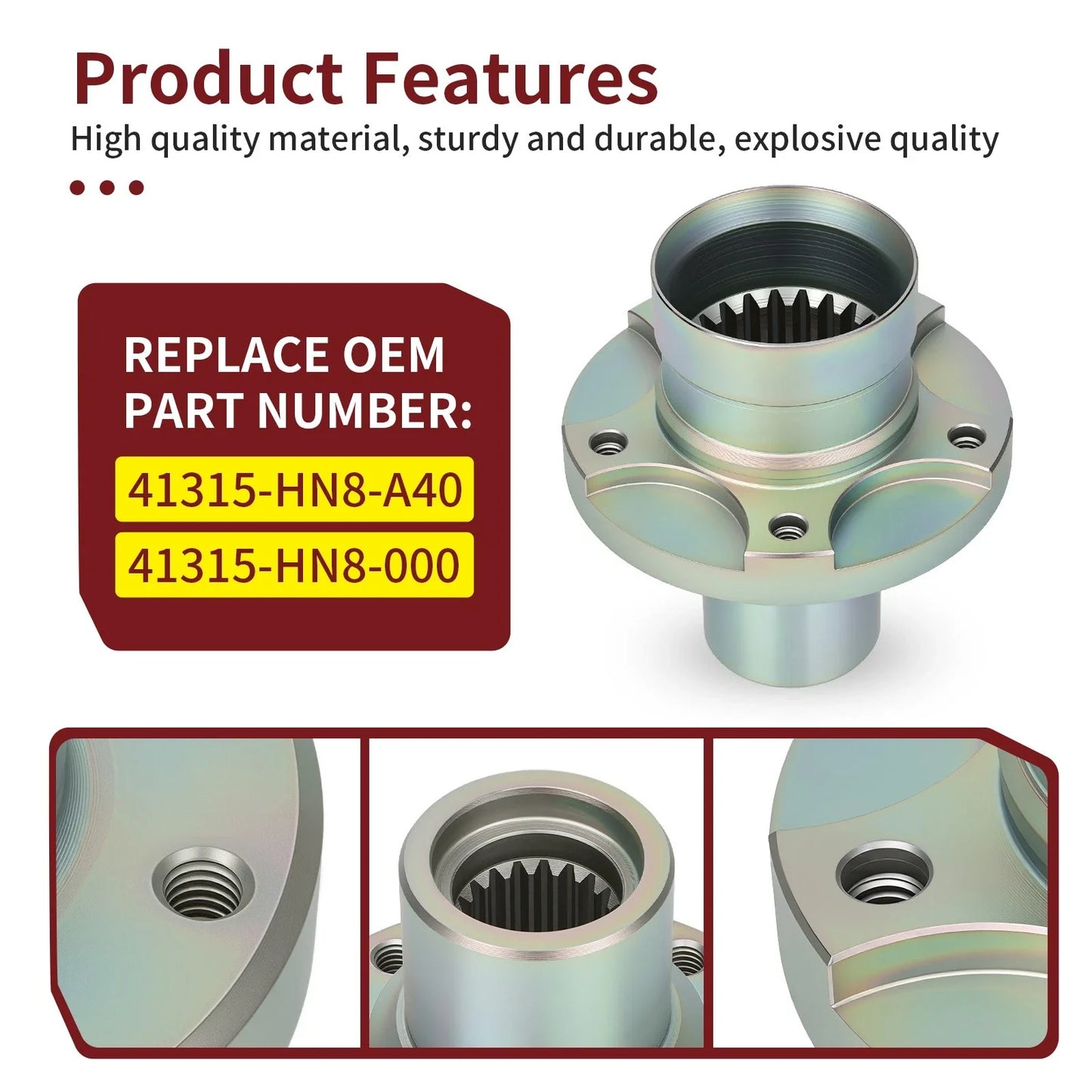 Rear Differential Pinion Joint for Honda Rincon 650 (2003-2005)