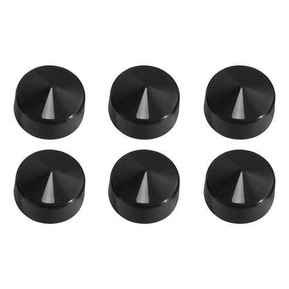Black Bolt Toppers Caps Cover Set for Harley Softail Twin Cam (1984-2006)