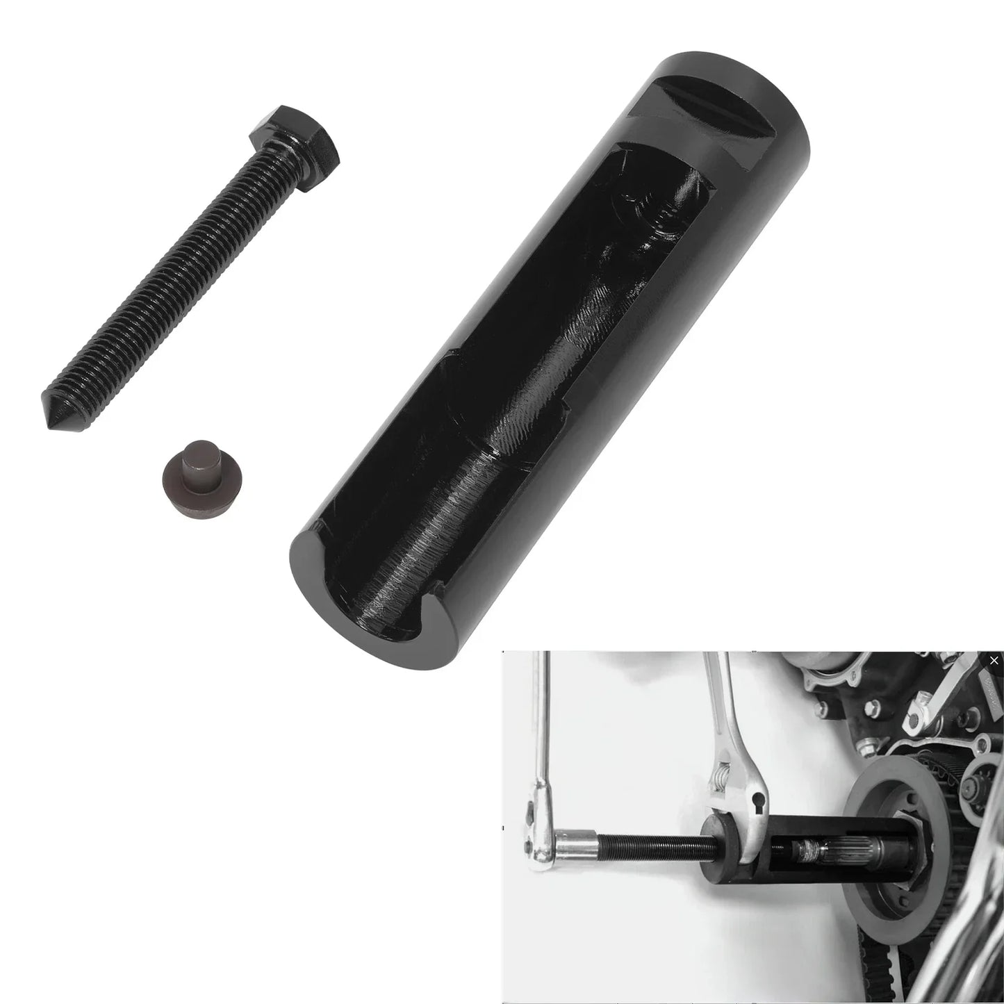 Mainshaft Bearing Inner Installer Puller Tool for Harley Big Twins (1984-2024)