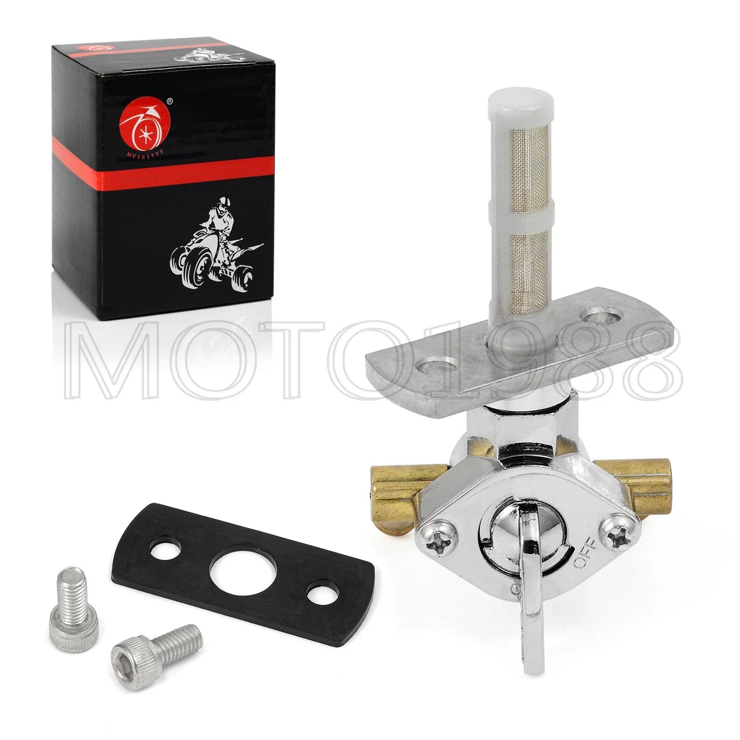 Fuel Valve Dual Petcock Gas Tank Feed High Flow for Yamaha Banshee (1987–2006)