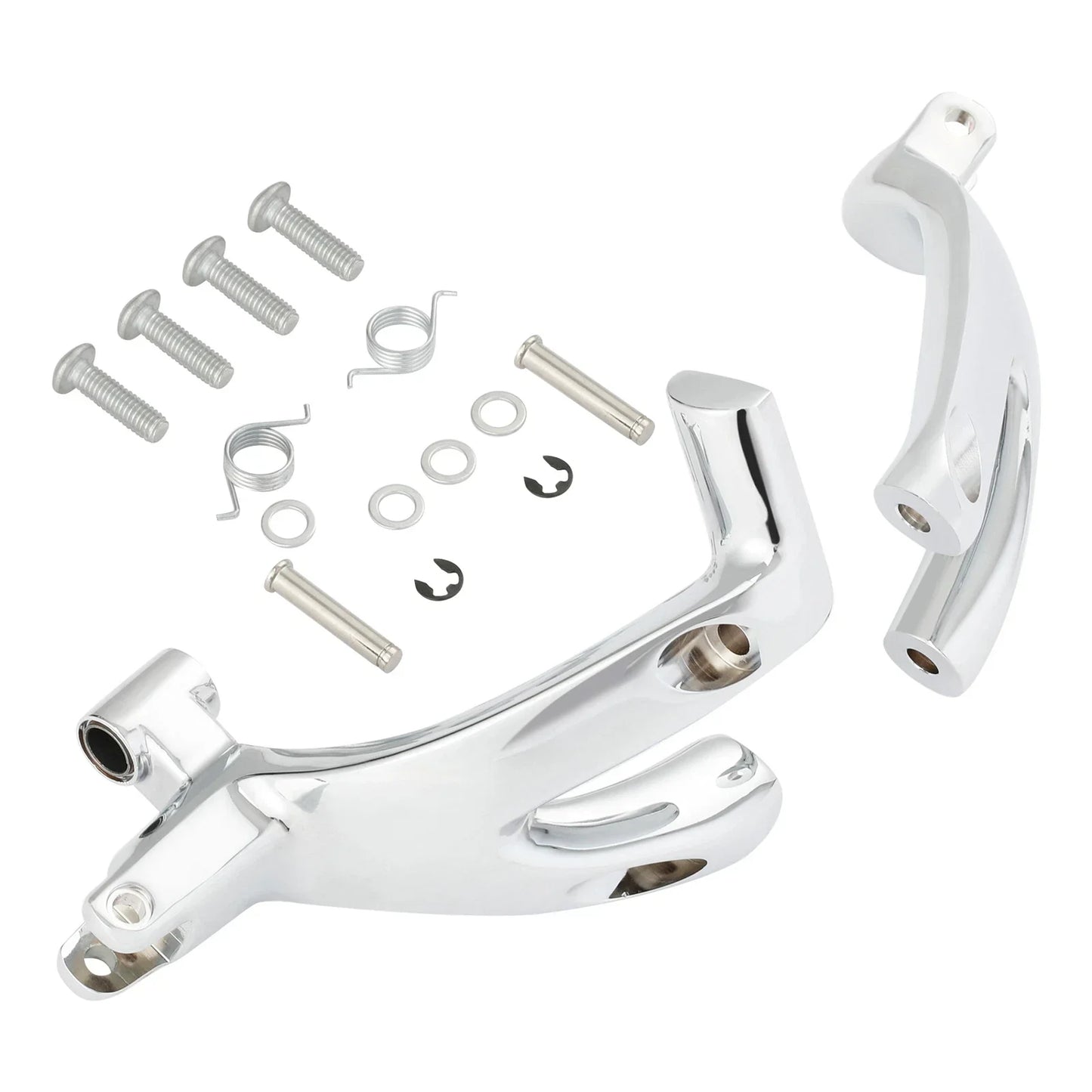 Forward Controls Mounts for Harley Fat Bob Sport Glide FLSB (2018-2024) Chrome